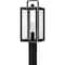 Quoizel Bramshaw 1-Light Matte Black Outdoor Post Lantern BRAM9007MBK - alternate 5